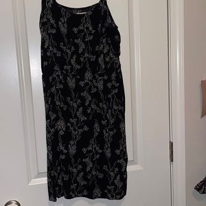 Old Navy Black Floral Dress